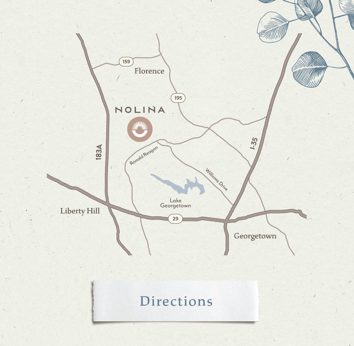 Nolina Location Map